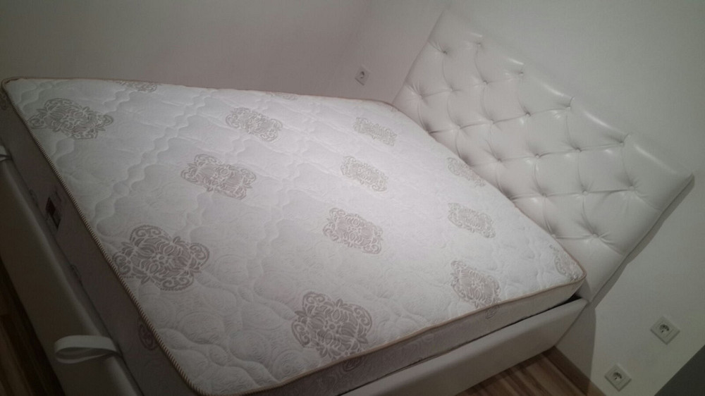 Ліжко DaiquiriDesign з підйомним механізмом каркас метал 90x200 бежевий Київ - фото 5