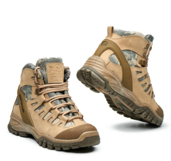 Тактичні Черевики демісезон, бежеві-піксель. Водонепроникні, міцні 606. 46(30.5см) Харків