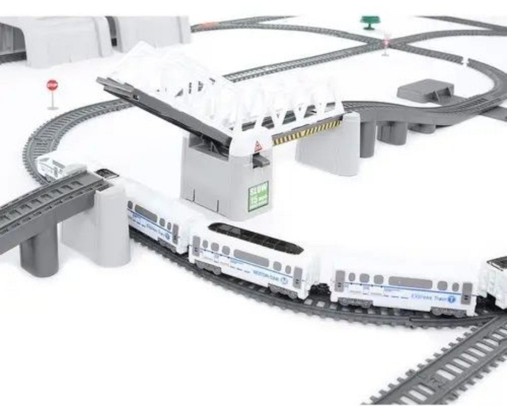 Залізниця зі світлом довжина дороги 914см/47 деталей дороги/19 аксесуа. Харьков - изображение 2