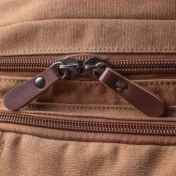 Текстильний рюкзак з кишенею для ноутбука Vintage sale_15075 Пісочний Київ