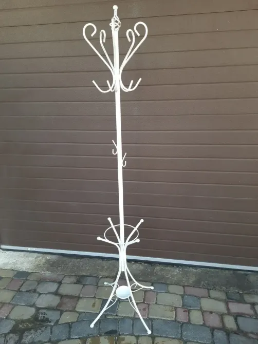 Кована вішалка стійка підлогова для одягу M-083 для одягу Б3914 Чорний Київ - фото 7