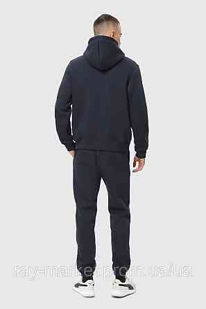 Костюм худи и штаны Ray Basic мужской утепленный темно-синий (U0801M-Navy Blue) XL Киев