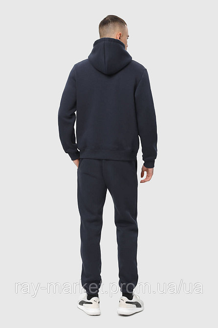 Костюм худі та штани Ray Basic чоловічий утеплений темно-синій (U0801M-Navy Blue) XL Київ - фото 5