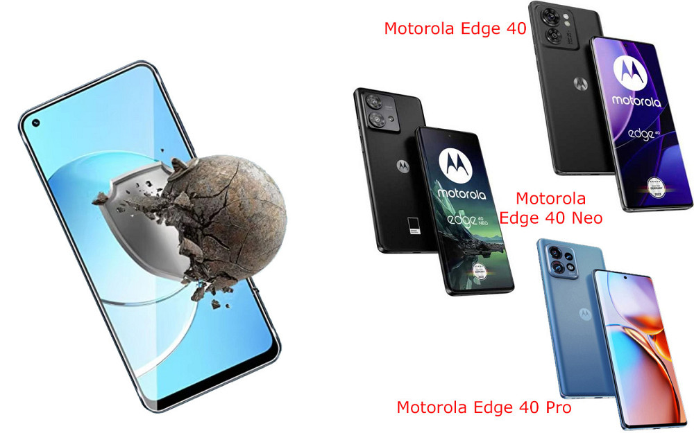 Захисне скло DefenzoGlass для Motorola Edge 40, Edge 40 Neo, Edge 40 Pro – подвійна міцність Київ - фото 2