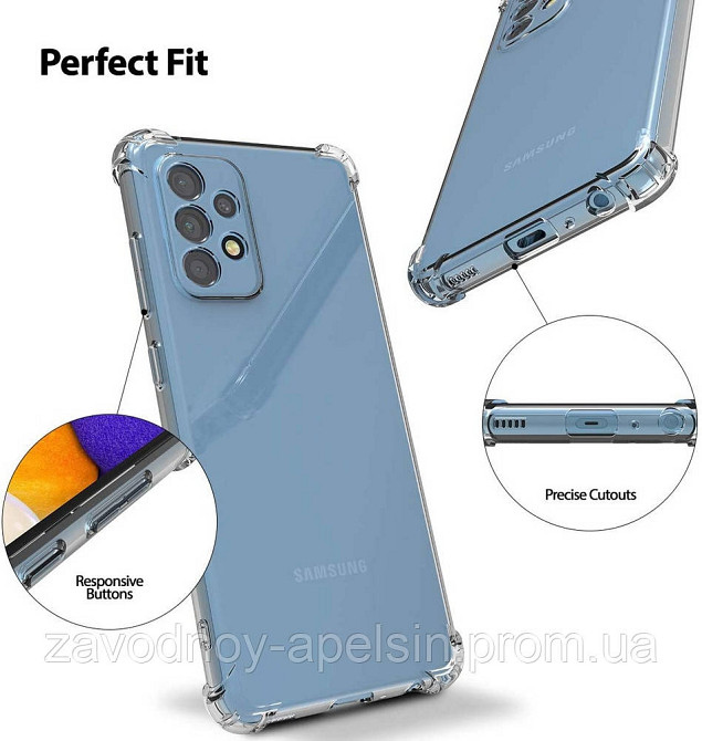 Samsung A52 A525 прозрачный чехол защита камеры Одесса - изображение 3