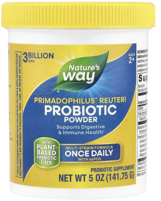 Пробіотики порошок для дітей Nature's Way Primadophilus Reuteri Probiotic Powder 141.75 г Київ - фото 1