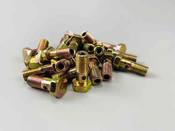 Болт-штуцер M 8 × 1 × 33 2 отвори  універсальний Мукачево