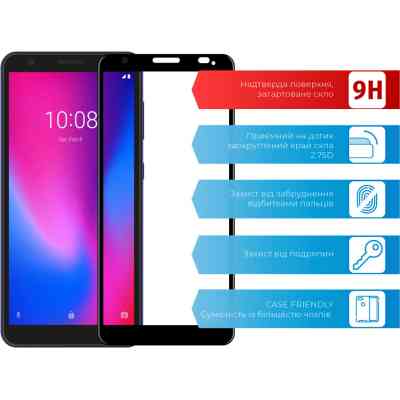 Скло захисне ACCLAB Full Glue ZTE A3 2020 (1283126508929) Вінниця