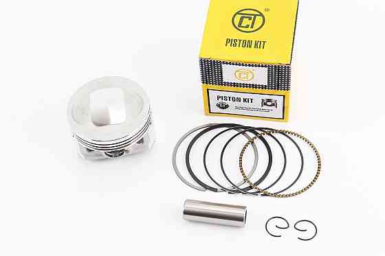 Поршень к-кт CG150cc Ø62мм +0,25, висота 38,5мм, палець 15мм CT Київ