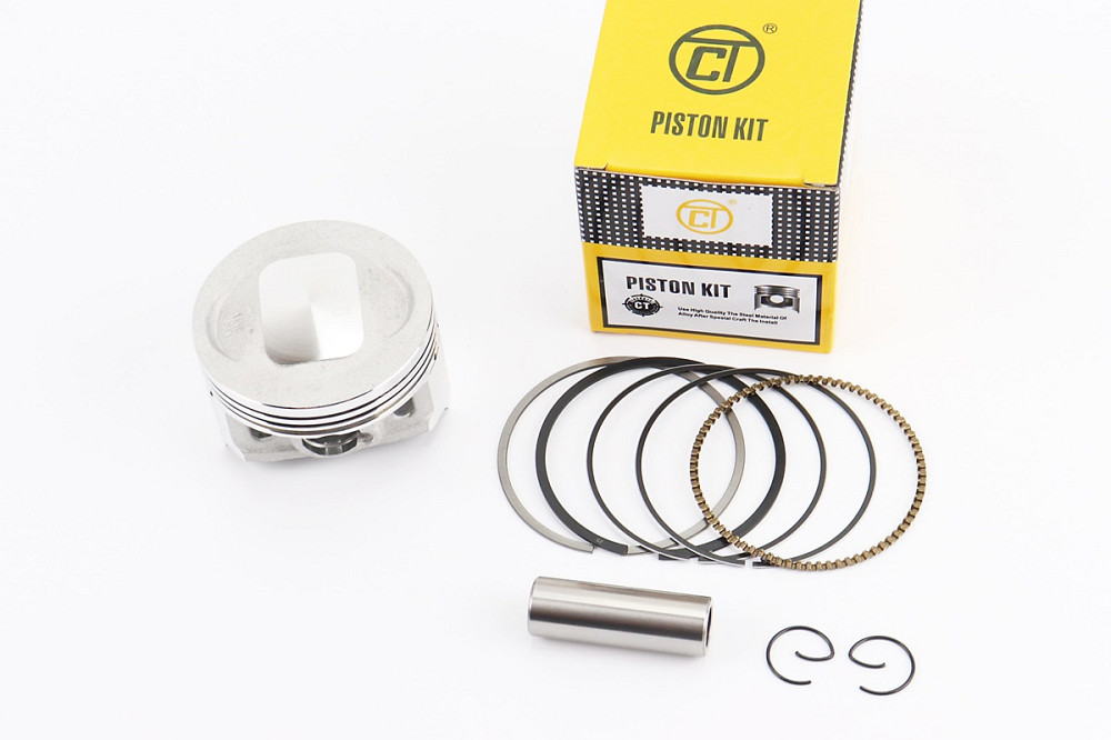 Поршень к-кт CG150cc Ø62мм +0,25, висота 38,5мм, палець 15мм CT Київ - фото 1
