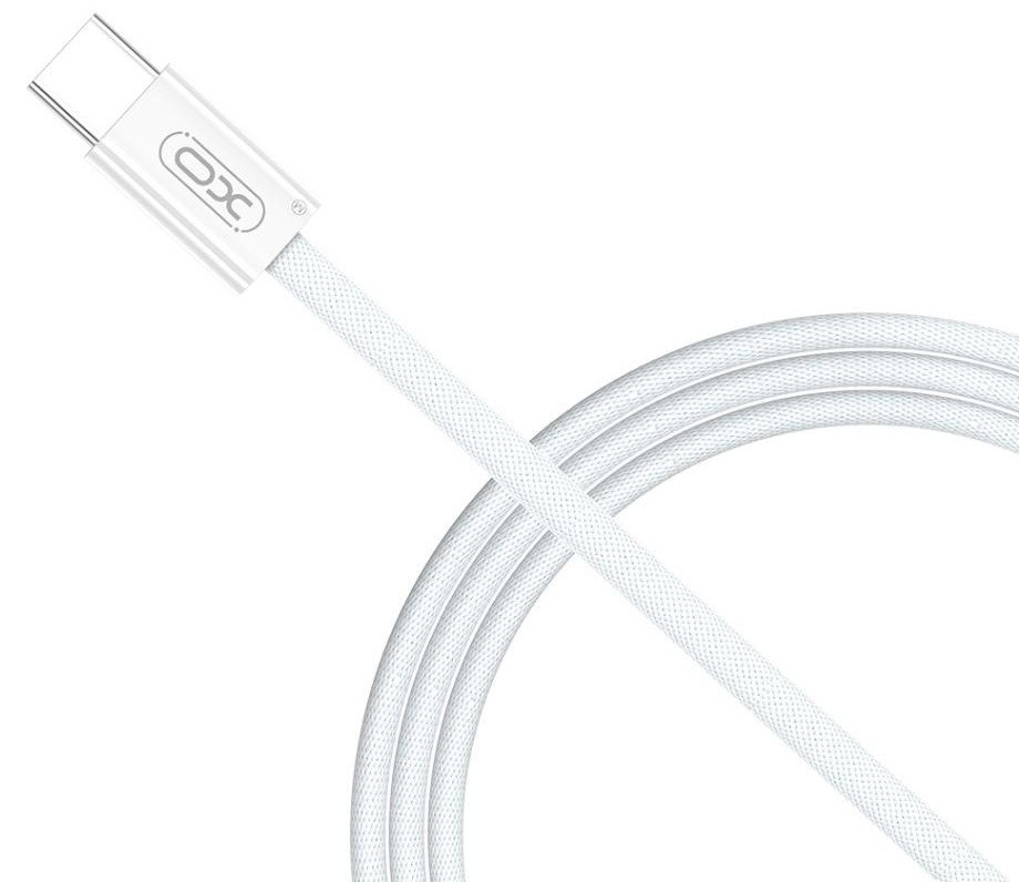 Кабель XO NBQ260A High-fashion Series Type-C to Type-C - 60W - 1m White (7102284) Київ - фото 1