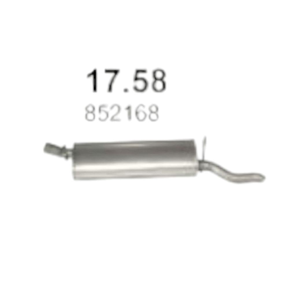 Глушитель Ascona 1.6D Опель Мукачево - изображение 1