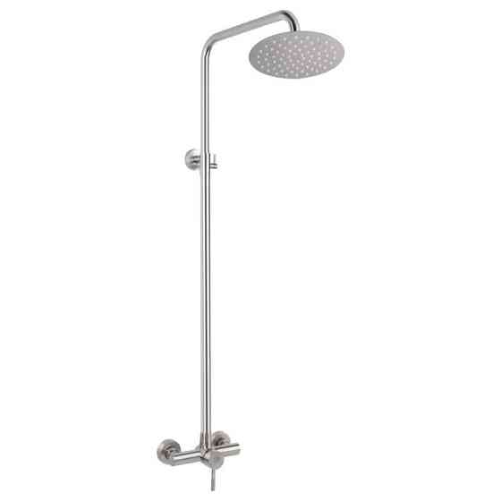 Душевая система для кабины Lidz Aria 1010 Nickel на одного потребителя из нержавеющей стали Харьков