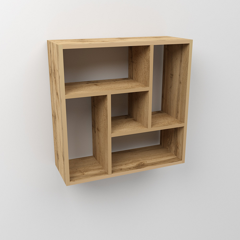 Полка навесная П-3, Дуб Аппалачи, 610/230/610 Львов - изображение 4