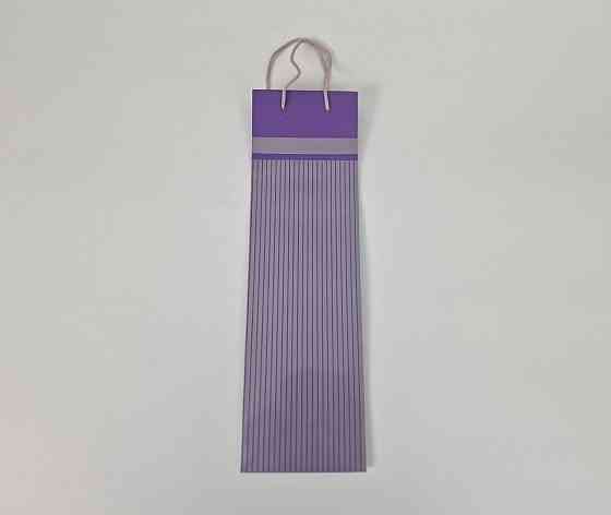 Пакет бумажный подарочный под бутылку  12/9/36(артBUT-24) (12 шт) Харьков