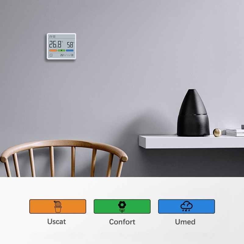 Термогігрометр ATuMan Duka TH1 (Білий) Николаев - изображение 6