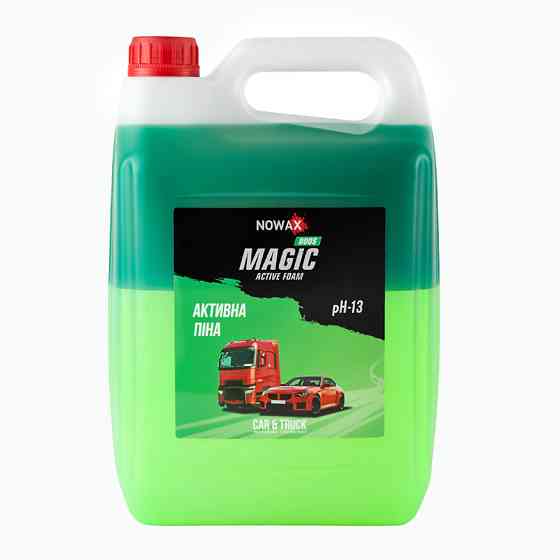 Активная пена Nowax Magic Active Foam Duos концентрат для бесконтактной мойки 5л Львов