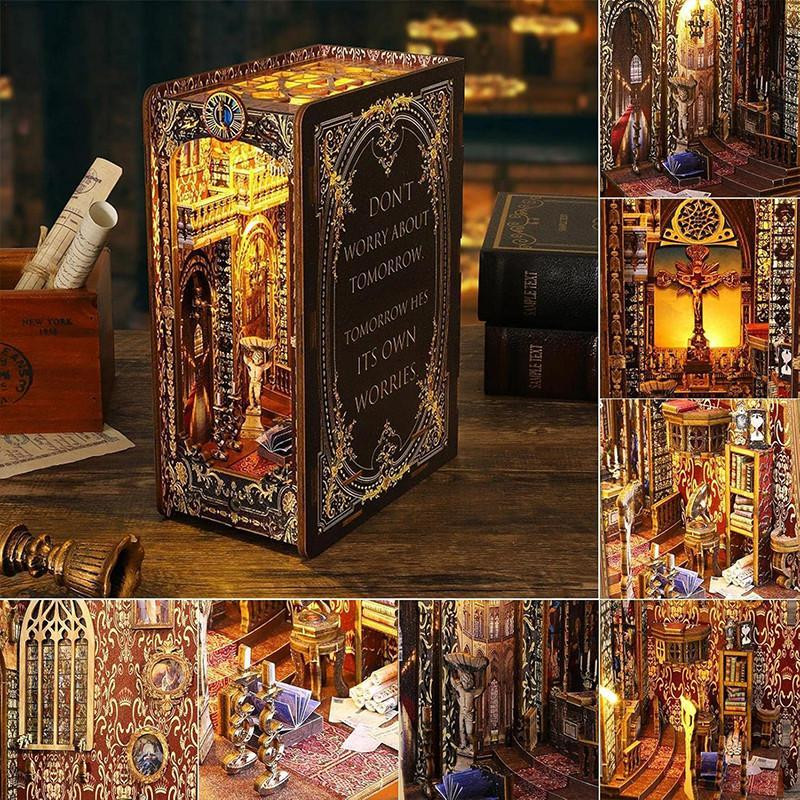 3D Румбокс DIY Bookend Бук Нук Spring and autumn in the temple Храм (SL-05A) Київ - фото 4
