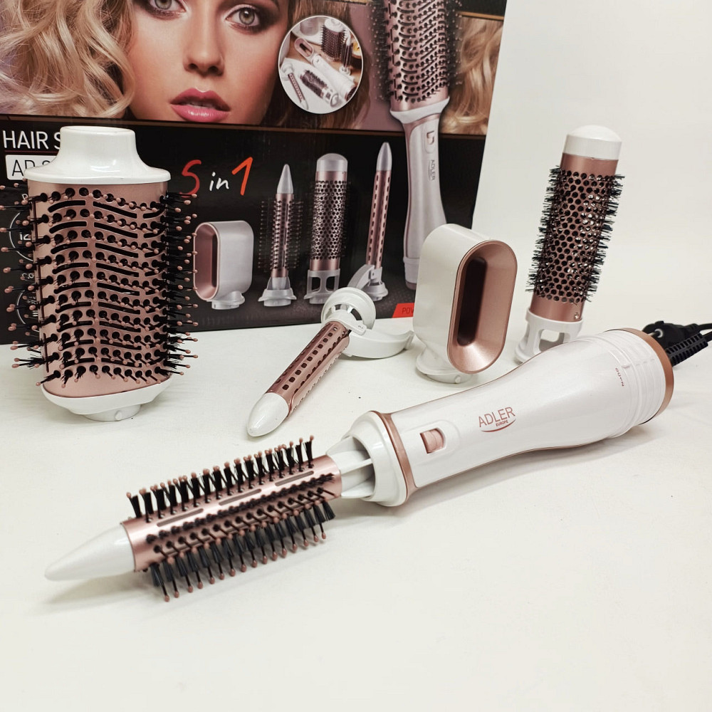 Многофункциональный фен щетка для волос, Фен с насадкой брашинг Электрический с диффузором PW-33 Львов - изображение 10