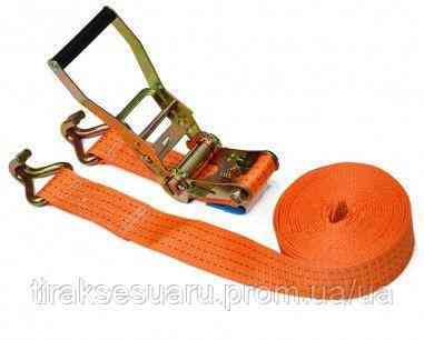 Ремінь кріплення вантажу 8м 4т. мала ручка Ремінь стяжний з малою ручкою 8м 4т Луцьк