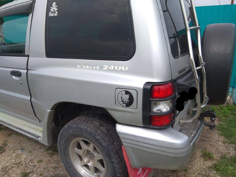 Наклейка на авто-мото Пітбуль Чорна, Біла світло Київ - фото 6