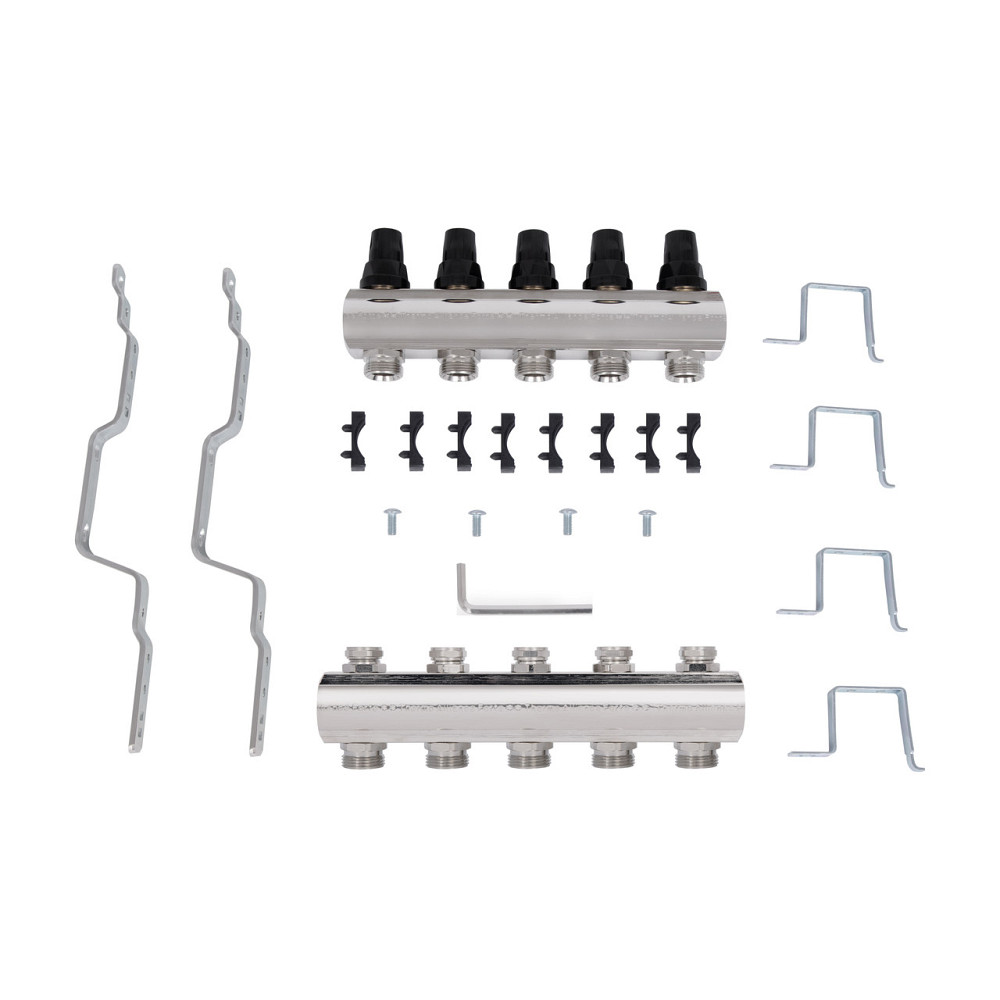 Колектор Thermo Alliance Forte 1" 5 виходів SF002W5 Київ - фото 13