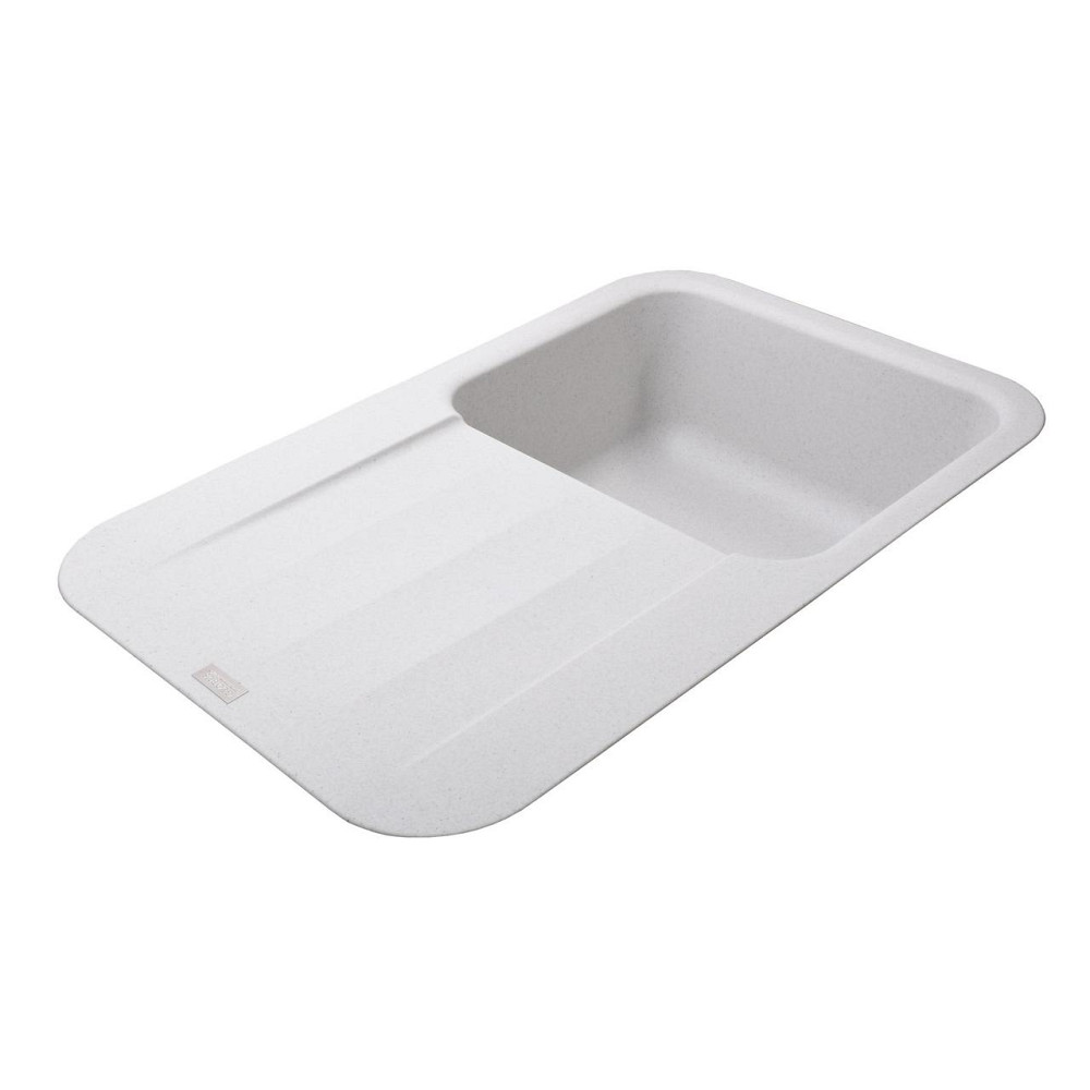 Гранітна мийка Globus Lux OBER перлина 780х500мм (000022414) Київ - фото 4