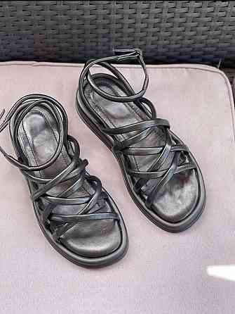 Olli Босоніжки жіночі OLLI 95-0110 чорні (літо, шкіра натуральна) (4695) 38р.39р. Коломыя