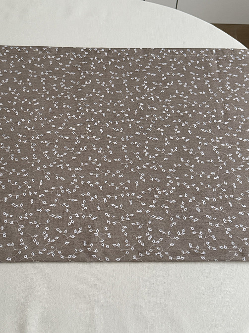 Ecotton Ранер доріжка Ecotton DUCK 45x170 см для обіднього столу водовідштовхувальна кремовий ( Киев - изображение 3