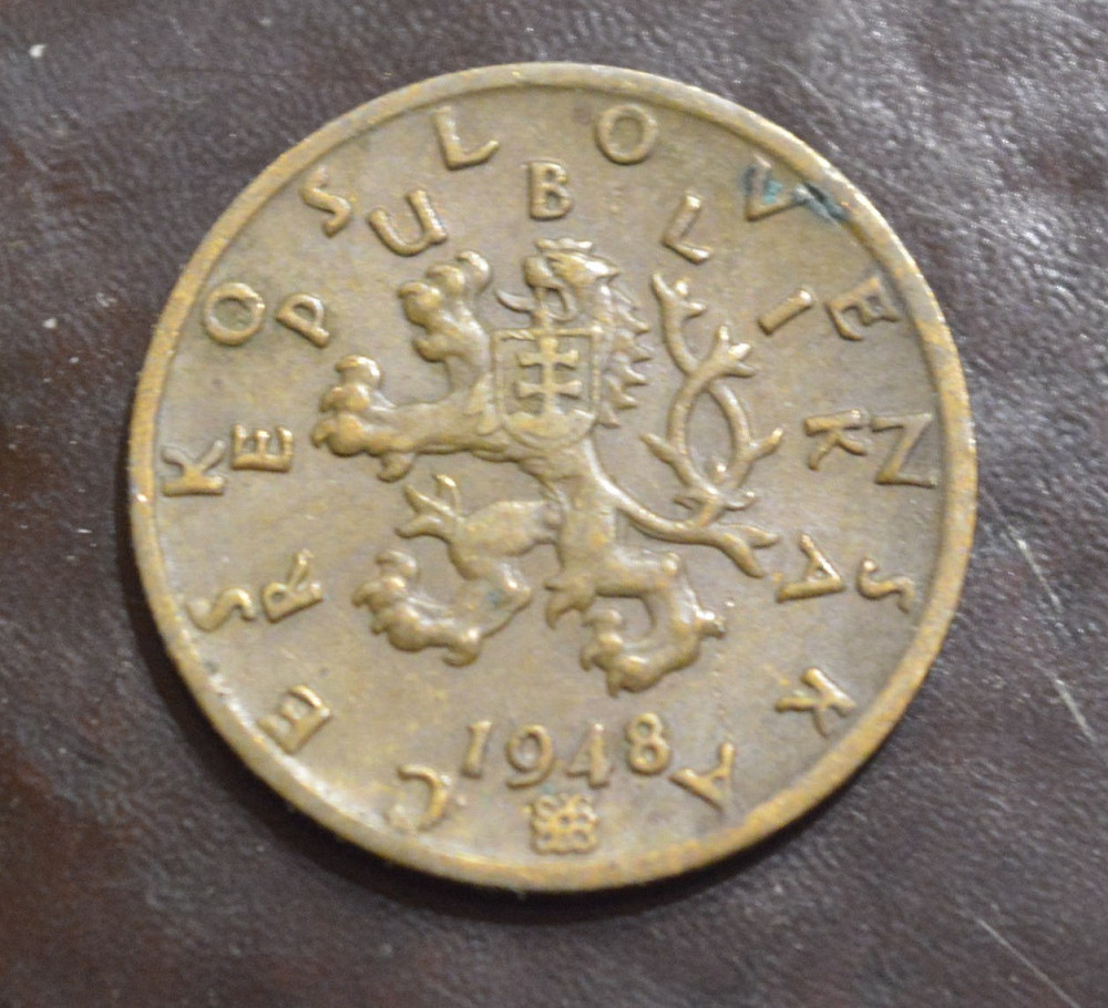 Чехо-словаччина 50 геллерів 1948 року (АП) Полтава - фото 1