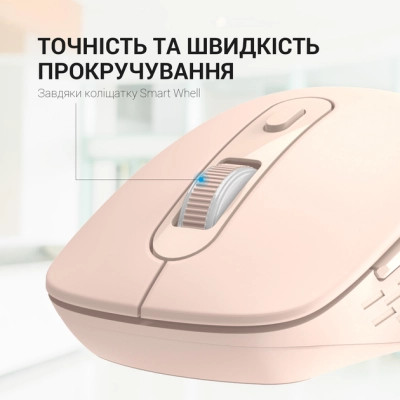 Мишка OfficePro M230P Silent Click Wireless/Bluetooth Pink (M230P) Вінниця - фото 4