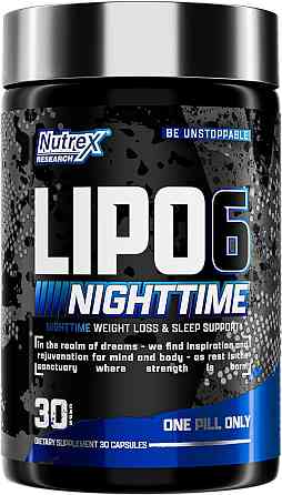 Lipo-6 Black Nighttime UC  30 caps Луцьк
