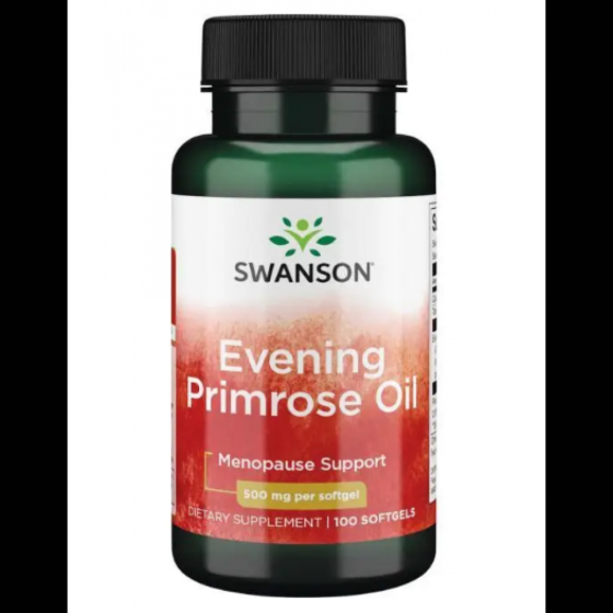 Олія вечірньої примули Swanson Evening Primrose Oil 500mg - 100 softgels Луцьк