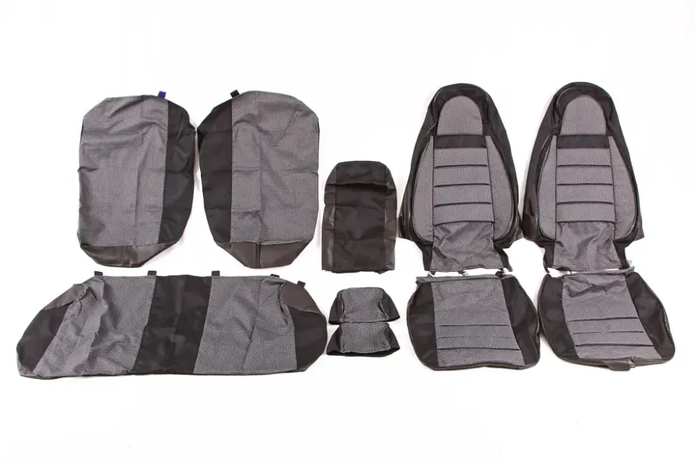 Чихли на сидіннях 2110 Avto-fortuna Пілот з паралоном сірі (2170) Вінниця - фото 1