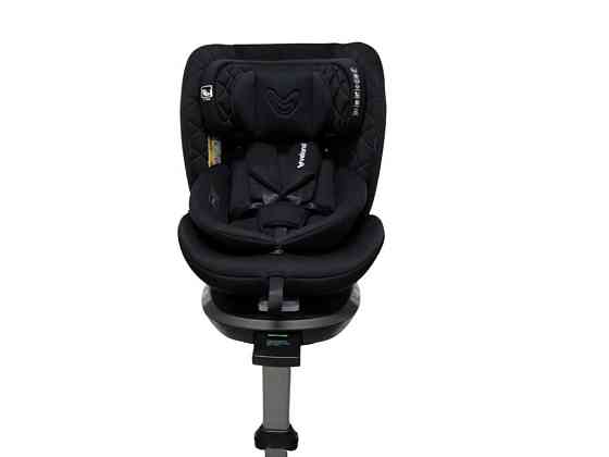 Автокресло VELANO Vento 360° i-Size 40–150 см, ISOFIX + опорная нога, black Киев