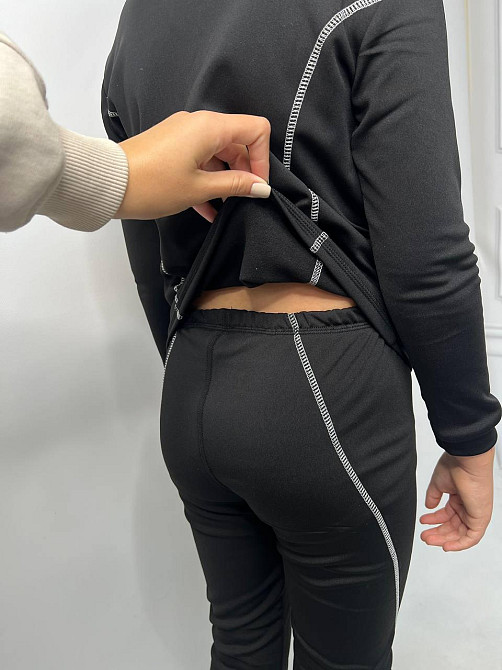 Термобілизна дитяча Чорний 140 Харків - фото 6