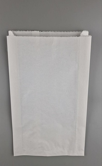 Пакет паперовий 22см 38см білий 1000 шт Харків - фото 3