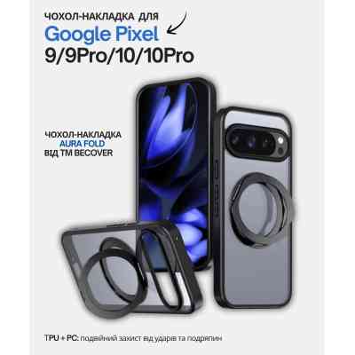 Чехол для мобильного телефона BeCover Aura Fold Google Pixel 9 / 9 Pro / 10 / 10 Pro Black (714134) Винница