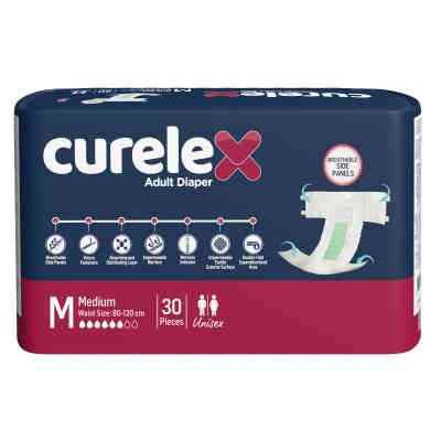 Підгузки для дорослих Curelex Medium 30 шт (8697405346790) Вінниця