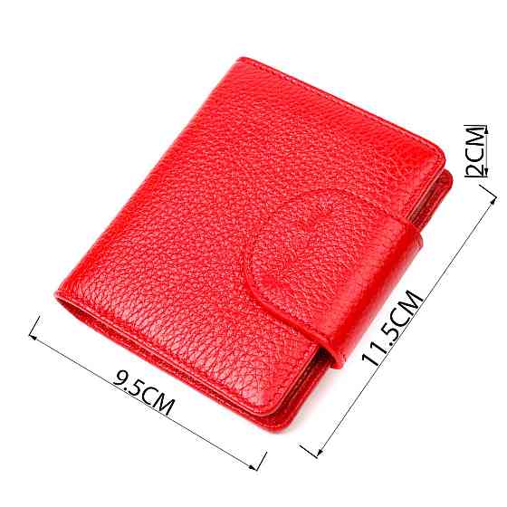 Оригинальный женский кошелек из натуральной кожи Tony Bellucci 22017 Красный Киев