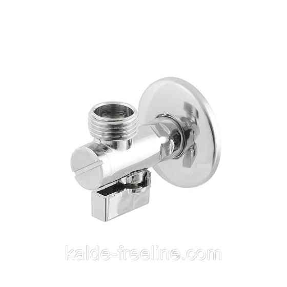Кран приладовий кутовий з фільтром Raftec Silver 1/2" KFH0101 Харків