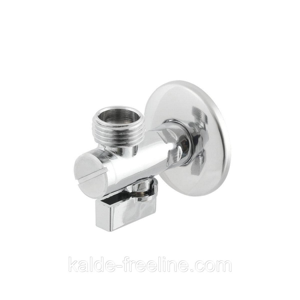 Кран приладовий кутовий з фільтром Raftec Silver 1/2" KFH0101 Харків - фото 1