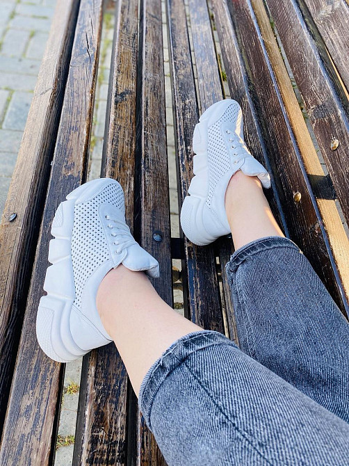 VLADEKS Кросівки жіночі VLADEKS 1074/1 білі (весна-літо, шкіра натуральна) (4642) Коломыя - изображение 2