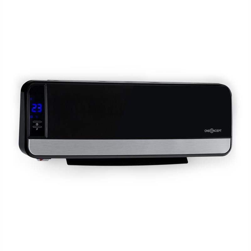 Настінний нагрівач Wallkyrie 1000 Вт/2000 Вт 10-49 °C термостат чорний 1200/2000 Вт (Німеччина, читати Рівне - фото 1