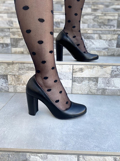 Stepter Туфлі жіночі STEPTER чорні натуральна шкіра каблук 9 см 36-37 р. (1885) Коломыя - изображение 6