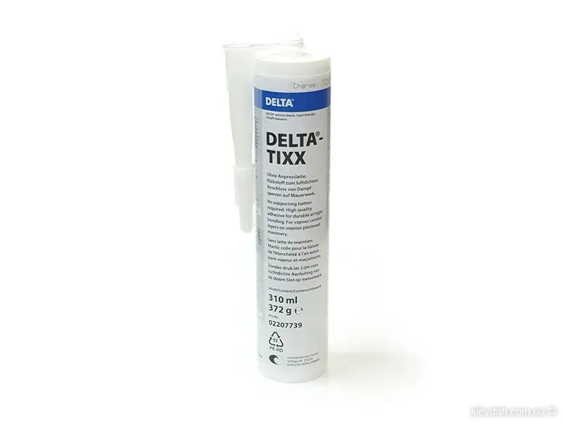 Клей-герметик для пароизоляции Dorken Delta Tixx 310 мл. Доркен Дельта Тикс Львов - изображение 1