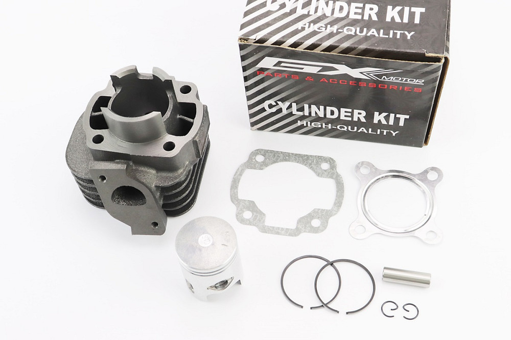 Циліндр к-кт (цпг) Yamaha JOG 3KJ 50cc-40мм (палець 10мм) (AXIS; APRIO; ARTISTIC; VINO; TRUNK; POHE; NEXT ZONE; SA2J; Київ - фото 1