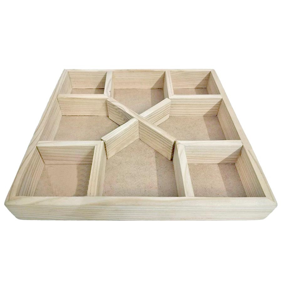 Менажница деревянная 