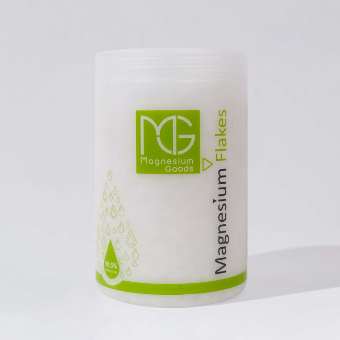 Сіль для ванн 100% чисті магнієві пластівці Magnesium Goods 800 г Київ - фото 1
