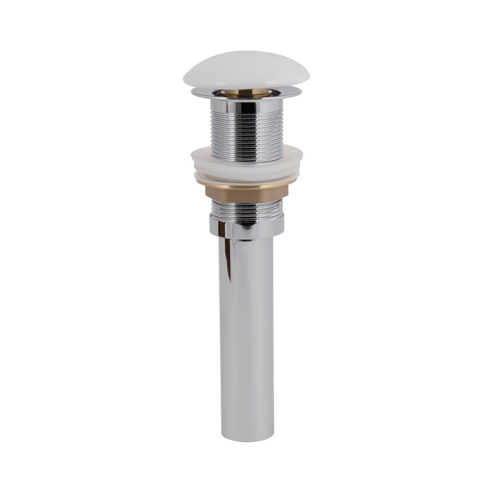 Донний клапан для раковини Qtap PU02 225х70х70 White Київ - фото 5